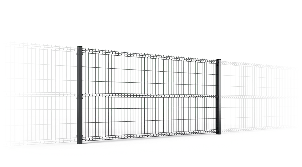 2D čelična panelna ograda fi 6/5/6 (1430x2500mm) - Slika 8